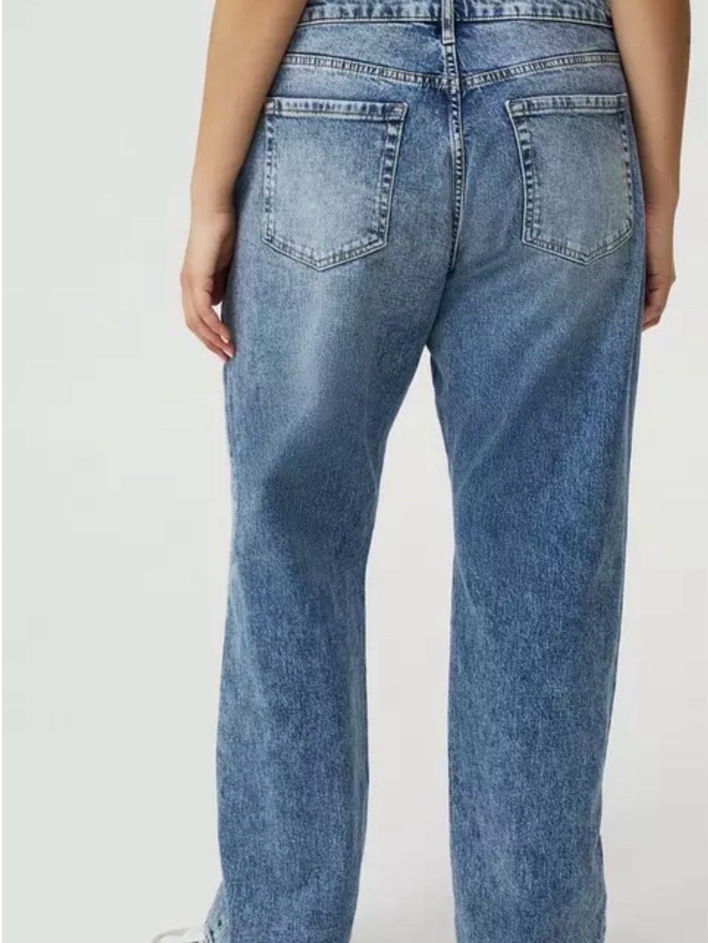 NWT TORRID Baggy High-Rise Straight Jean SIZE 18 - Picture 5 of 6